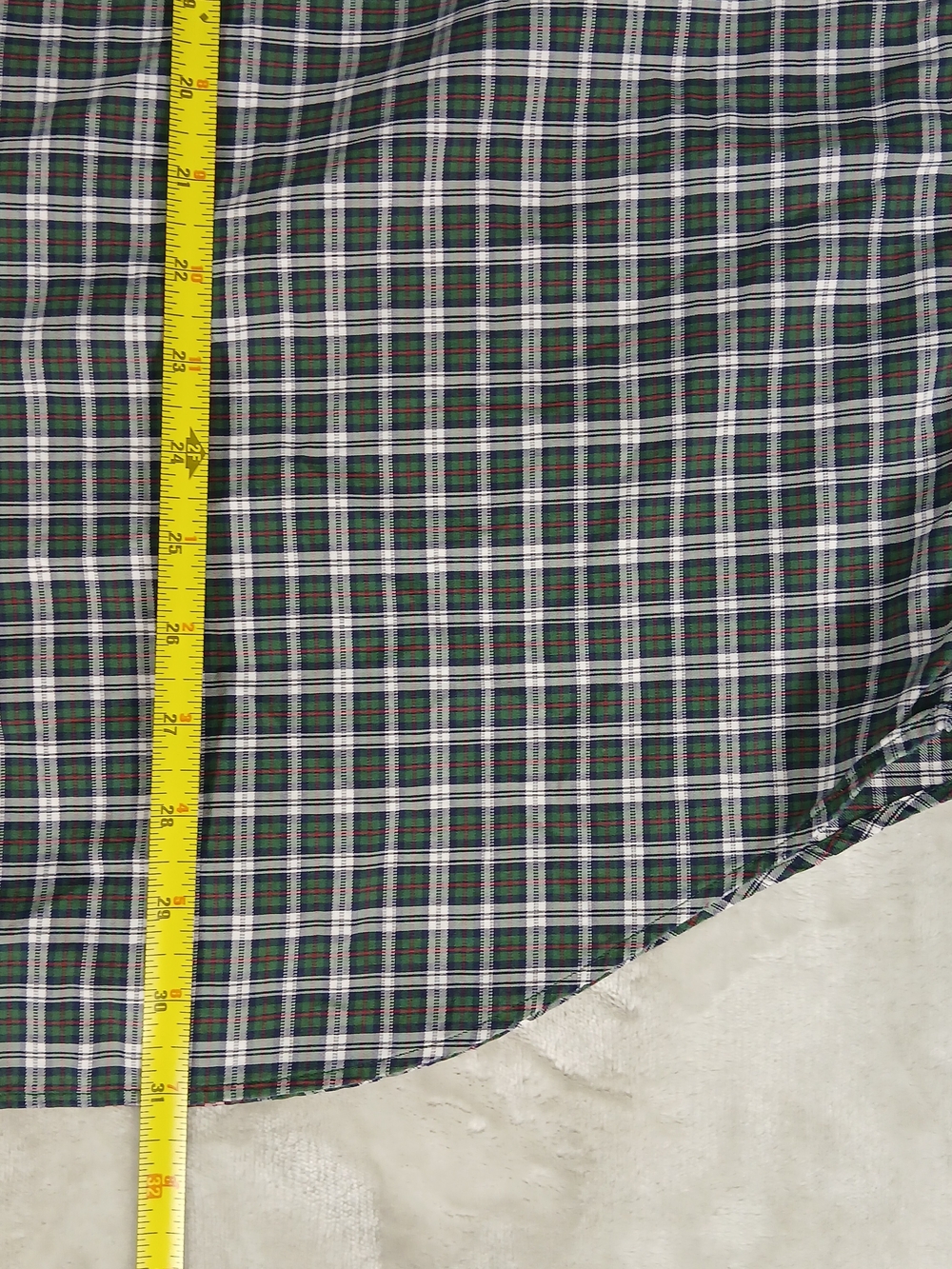 Ralph Lauren Button Up Shirt Men's XXL Long Sleeve Plaid Green 2XL Preppy - Picture 8 of 10